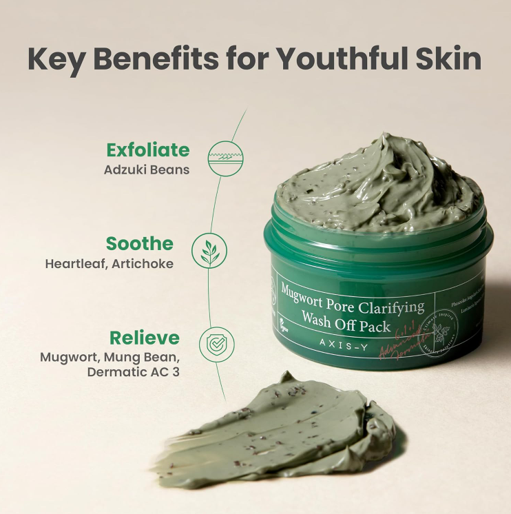 AXIS - Y - Mugwort Pore Clarifying Wash Off Pack