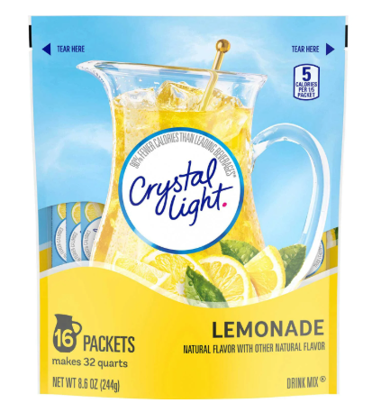 Crystal Light Lemonade Mix, 16 pk.