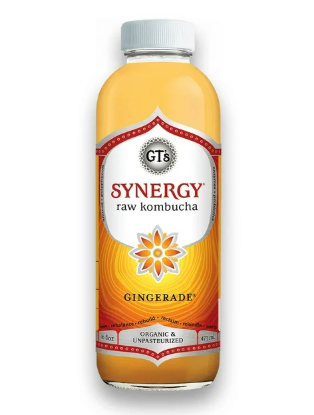 Synergy The Real Kombucha Gingerade, 16 fl. oz., 6 pk.