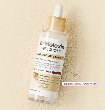 Dr.Melaxin - Peel Shot Exfoliant White Rice Ampoule