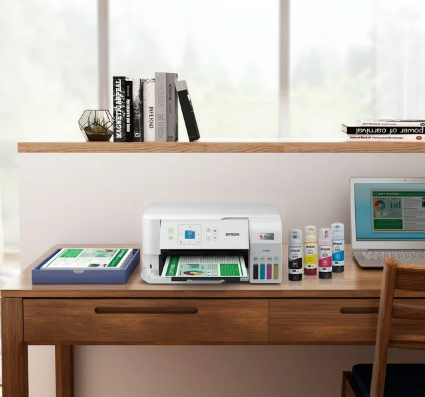 Epson EcoTank ET-2840 Special Edition All-in-One Inkjet Printer, 2 Bonus Black Ink Bottles