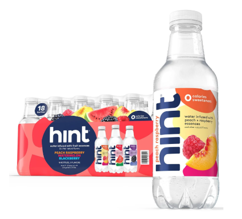 Hint Flavored Water Variety Pack 16 fl. oz., 18 pk.