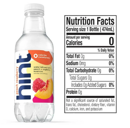 Hint Flavored Water Variety Pack 16 fl. oz., 18 pk.