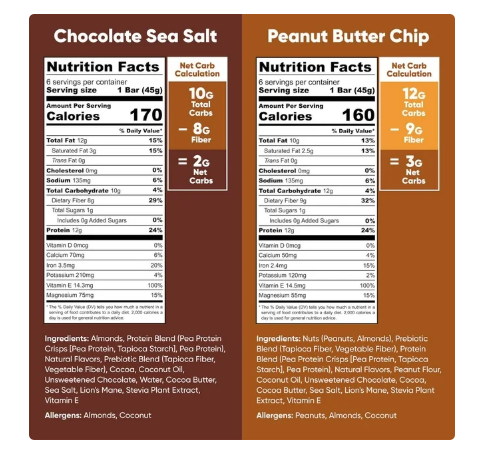 IQBAR Plant Protein Bar Variety Pack, 12 pk.