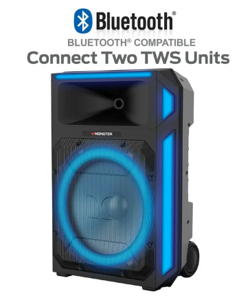 Monster X6 All-in-One PA Bluetooth Speaker